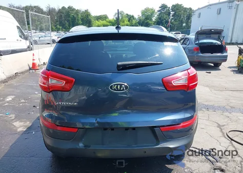 2012 Kia Sportage Lx z USA, uszkodzony, nr VIN KNDPBCA26C7249618